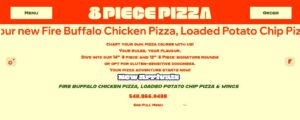8 Piece Pizza