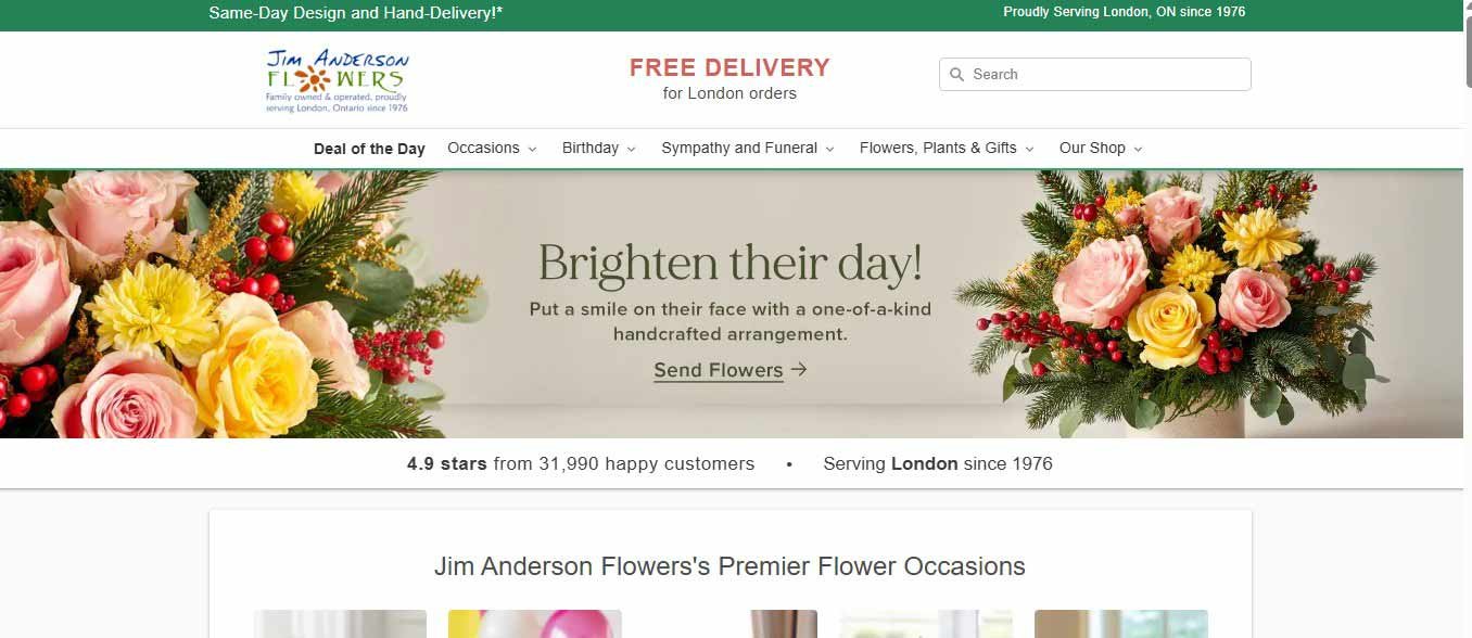 Jim Anderson Flowers