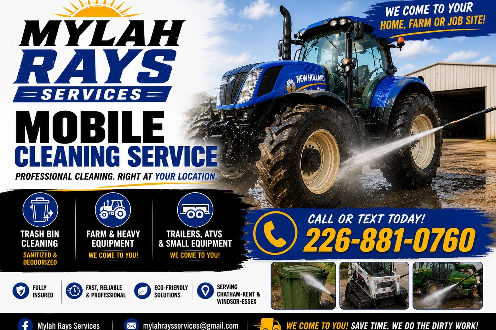 Mobile Pressure Washing Services