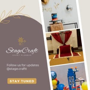 Stage Craft Event Decorations